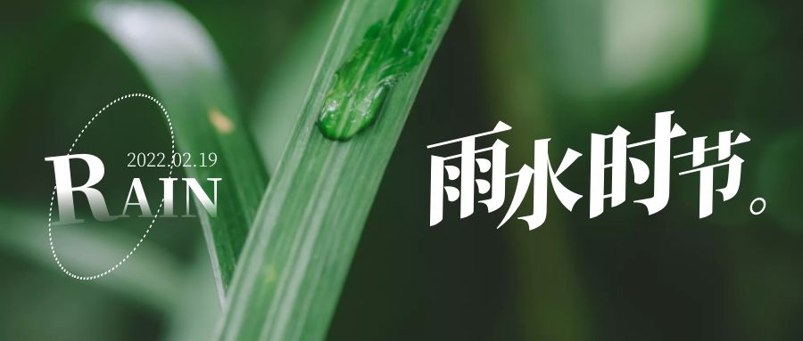 雨水 ▎每一滴，都在孕育一場成長和豐收